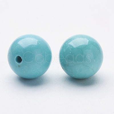 Natural Howlite Beads X-G-P212-8mm-1