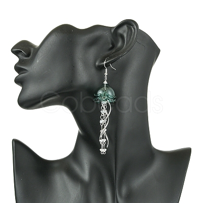 Iron Dangle Earrings EJEW-FS00020-1