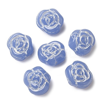 Opaque Lampwork Beads LAMP-P065-02B-17-1