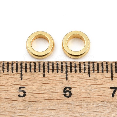 Brass Rondelle Beads KK-H093-05G-1