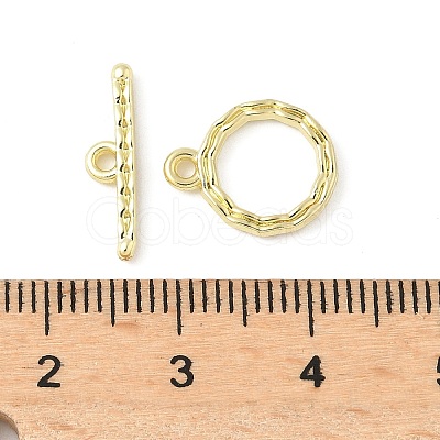 Alloy Toggle Clasps FIND-B047-13G-1