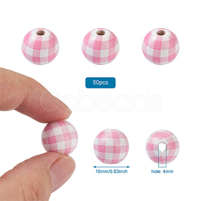 Natural Wooden Beads LS-WOOD-TAC0010-05D-1
