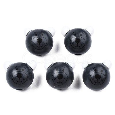 Natural Wooden Beads WOOD-S040-31-01-1