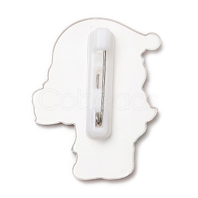 Christmas Theme Acrylic Brooch LS-JEWB-E024-01P-04-1