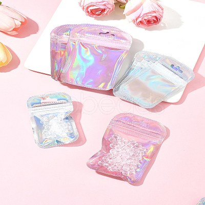 40Pcs 2 Colors PP Resealable Bags OPP-FS0001-09-1