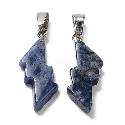 Natural Lapis Lazuli Pendants G-C057-01P-07-1