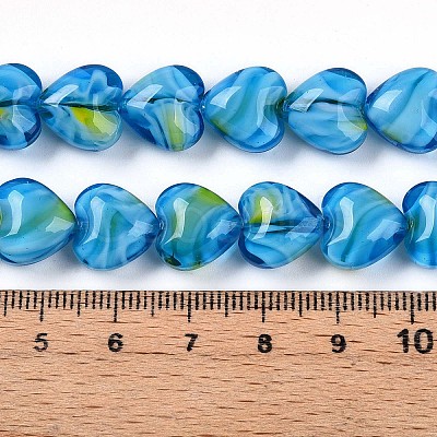 Millefiori Glass Beads Strands GLAA-T023-34G-1