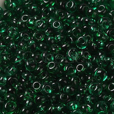 Transparent Colours Glass Seed Beads SEED-P006-02A-09-1
