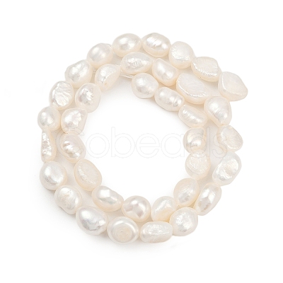 Natural Cultured Freshwater Pearl Beads Strands PEAR-P064-20C-04C-1