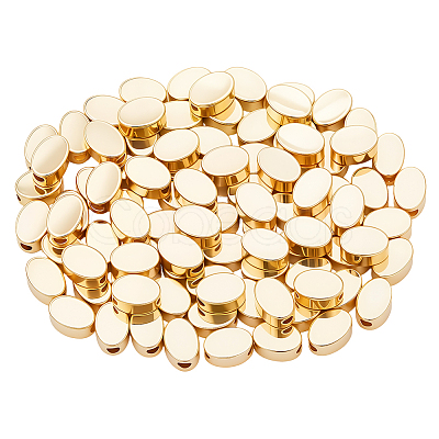 100Pcs Brass Beads KK-BBC0022-70-1