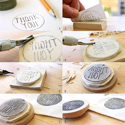 Rubber Stamps AJEW-PH0016-20-1