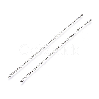 Brass Cable Chains CHC-T008-06A-P-8CM-1