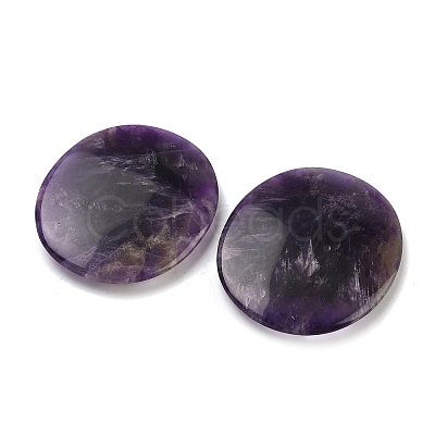 Natural Amethyst Cabochons G-A258-01E-1