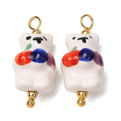Handmade Porcelain Pendants PR-CBA8966-01G-1