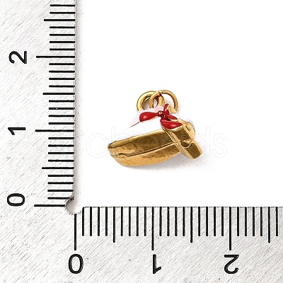 304 Stainless Steel Enamel Charms STAS-B097-10G-1