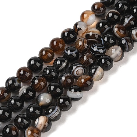 Natural Banded Agate G-Q194-C02-01A-1