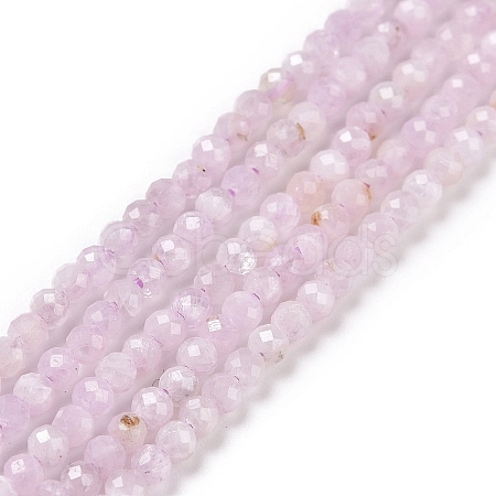 Natural Kunzite Beads Strands X-G-C009-A09-1