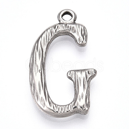 304 Stainless Steel Pendants STAS-N117-01P-G-1
