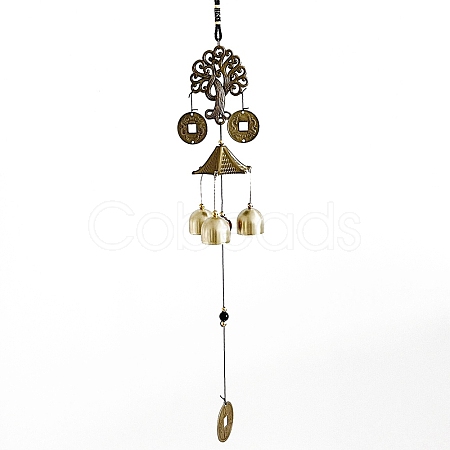 Lucky Wind Chime DJEW-PW0012-092D-1