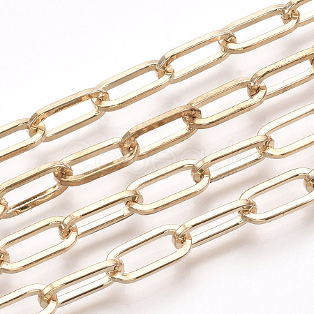 Unwelded Iron Paperclip Chains CH-S125-02F-LG-1