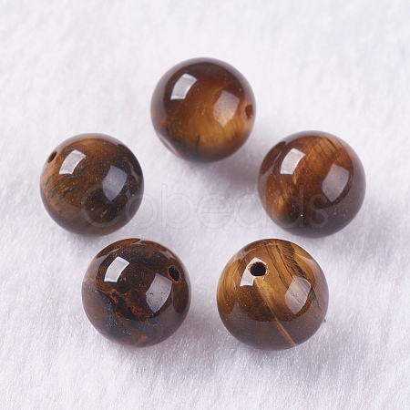 Natural Tiger Eye Beads G-K275-17-10mm-1