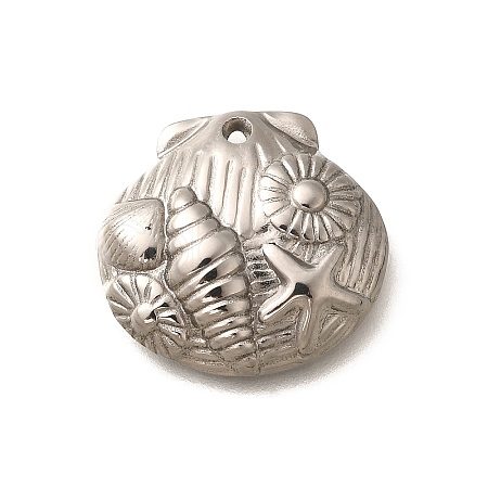 304 Stainless Steel Pendants STAS-D288-03P-1