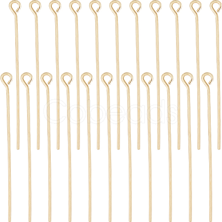 Brass Eye Pins KK-BBC0012-23B-1