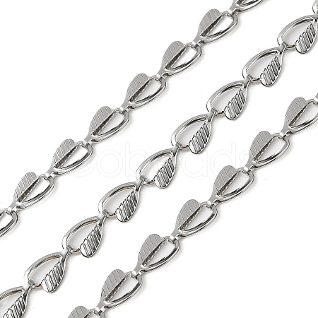 304 Stainless Steel Link Chains CHS-L029-03P-1