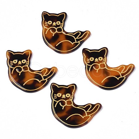 Cellulose Acetate(Resin) Pendants RESI-T051-03A-1