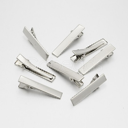 Iron Alligator Hair Clip Findings IFIN-A171-08A-02-1