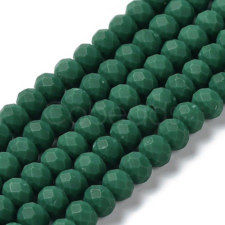 Glass Beads Strands EGLA-A034-P8mm-MD09-1