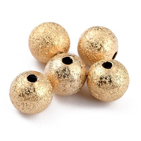 Long-Lasting Plated Brass Beads KK-O133-004C-G-1