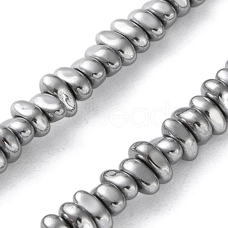 Electroplated Synthetic Non-magnetic Hematite Beads Strands G-I364-B01-03-1