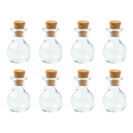 8Pcs Glass Bottles BOTT-FS0001-02-1