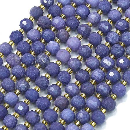 Natural Dyed Jade Beads Strands G-K389-E30-01-1