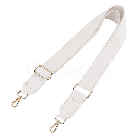 Adjustable Imitation Leather Bag Straps with Zinc Alloy Clasps FIND-WH0126-837B-1