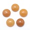 Natural Yellow Aventurine Cabochons, Half Round, 10x4~5mm