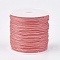 Nylon Thread, Nylon String Jewelry Bead Cord for Custom Woven Jewelry Making, Salmon, 0.8mm, about 49.21 yards(45m)/roll