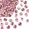 Preciosa&reg MAXIMA Crystal Round Stones, Czech Crystal, Dura Foiling, Round(431 11 615 Chaton), 70020 Light Rose, SS24(5.25~5.45mm)