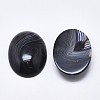 Natural Banded Agate/Striped Agate Cabochons G-T122-22E-2
