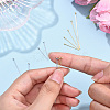 Brass Ball Head Pins KK-YW0004-03E-P-2