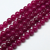Natural Malaysia Jade Bead Strands X-G-M101-8mm-08-1