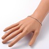 Tarnish Resistant 316 Surgical Stainless Steel Box Chain Bracelets X-BJEW-JB01865-3