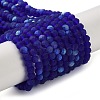 Imitation Jade Glass Beads Strands EGLA-A034-T3mm-MB06-1