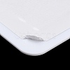 U Shaped Hole Acrylic Pearl Display Board Loose Beads Paste Board ODIS-M006-01H-4