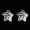 Transparent Glass Beads Caps GLAA-A011-09D-3