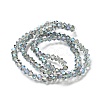 1 Strand Faceted Bicone Full Plated Glass Beads Strands X-EGLA-J026-3mm-F10-4