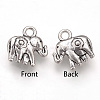 Tibetan Style Alloy Charms TIBEP-T002-84AS-RS-1