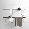 6Pcs PU Leather Towel Hook AJEW-CL0003-35B-7