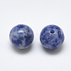Natural Blue Spot Stone Beads X-G-T122-25A-13-2